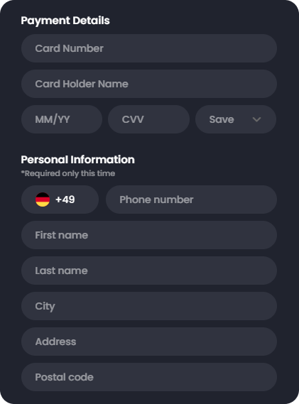 Betalingsinformasjon
